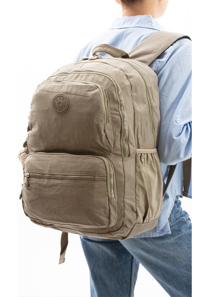 Kadın Sırt Çantası Hafif Kumaş Çok Cepli Kabin Boy Seyahat Çantası 43*30 cm fiyatları