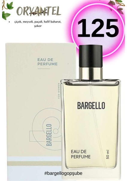 125 Oriental Kadın Parfüm 50ml Edp
