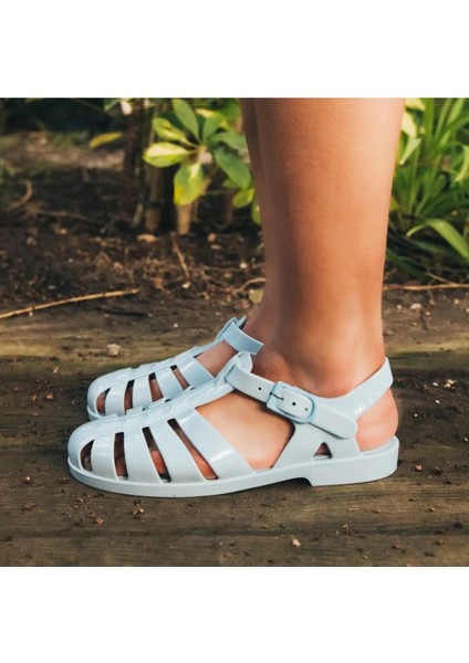 Biarritz Brillo Kadın Sandalet Ayakkabı Mavi Celeste S10258-006 V3