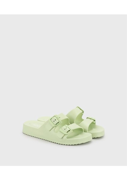 İgor Habana Kadın Terlik Fıstık Yeşil Lima S10318-389