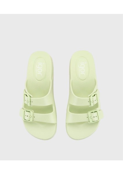 İgor Habana Kadın Terlik Fıstık Yeşil Lima S10318-389 modelleri