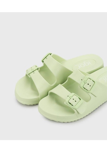 İgor Habana Kadın Terlik Fıstık Yeşil Lima S10318-389 fırsatları