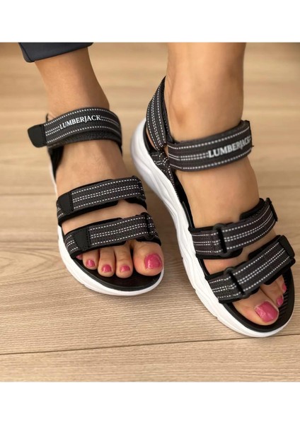 Sweety Siyah Kadın Günlük Sandalet Ayakkabı V4 fiyatları