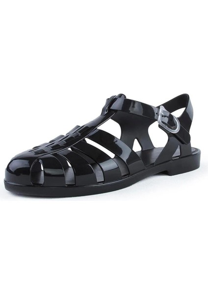 Biarritz Brillo Kadın Sandalet Ayakkabı Negro S10258-002 V4