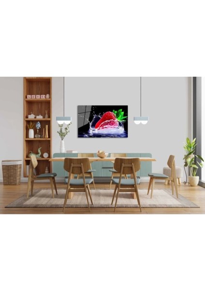 Teknoo- Meyveler Cam Tablo 4mm Dayanıklı Temperli Cam fiyatları