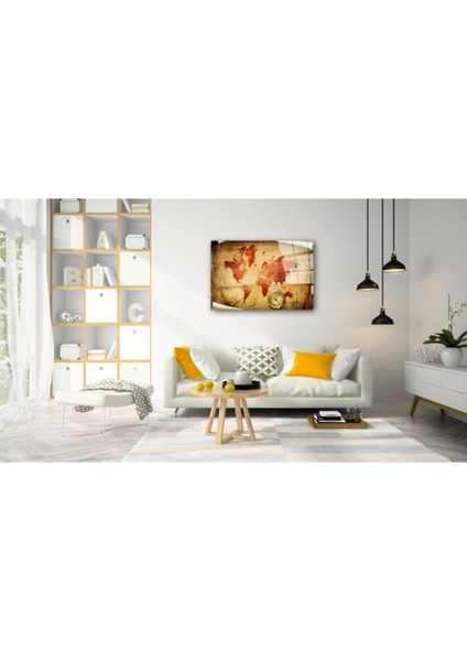 Teknoo- Dünya Haritası 61 Cam Tablo fiyatları