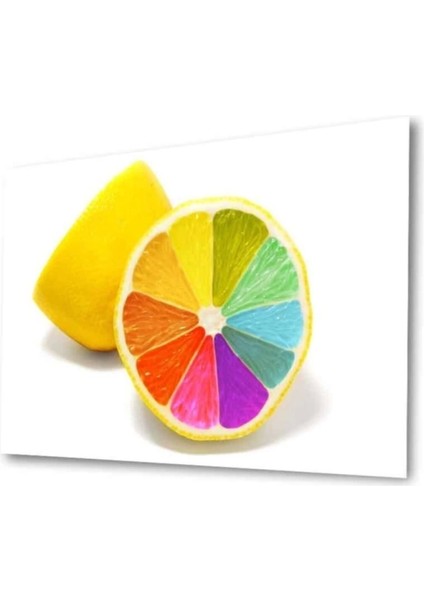 Teknoo- Meyveler Cam Tablo 4mm Dayanıklı Temperli Cam