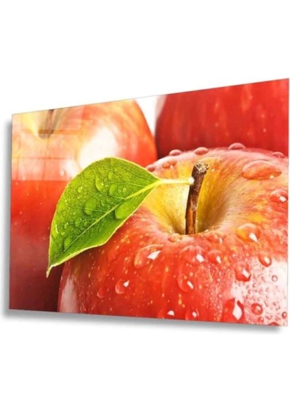 Teknoo- Meyveler Cam Tablo 4mm Dayanıklı Temperli Cam