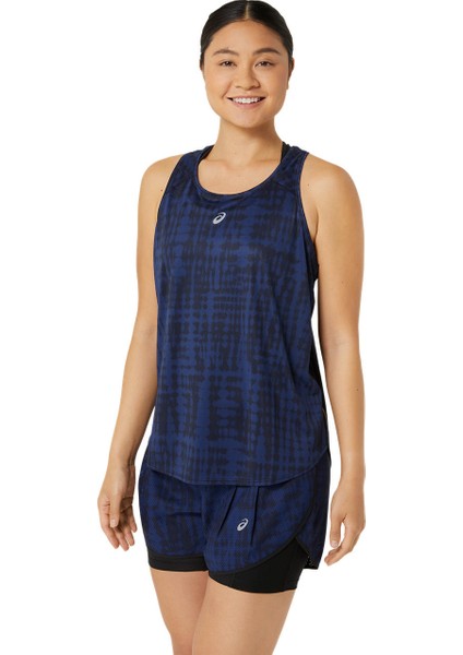 Road All Over Print Tank Kadın Mavi Atlet 2012D071-400