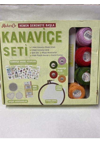 Tuva Makerco Kanaviçe Nakış Seti 1625155