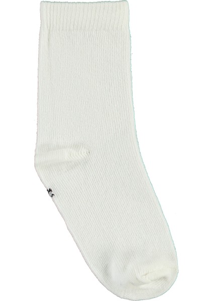 Erkek Çocuk 5'li Çorap 2-11 Yaş Beyaz fırsatları