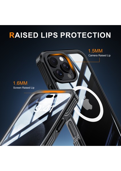 Apple iPhone 16 Pro Max Telefon Kılıfı (Yurt Dışından)