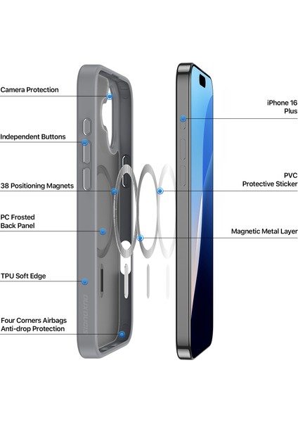 Apple iPhone 16 Plus Telefon Kılıfı (Yurt Dışından) modelleri