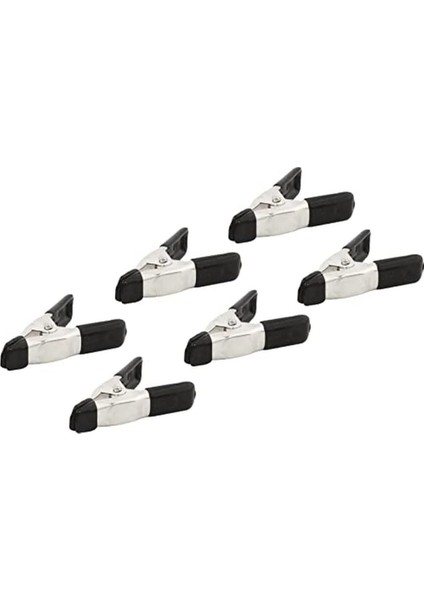 60341 6 Adet 50 mm Yaylı Kelepçe Seti