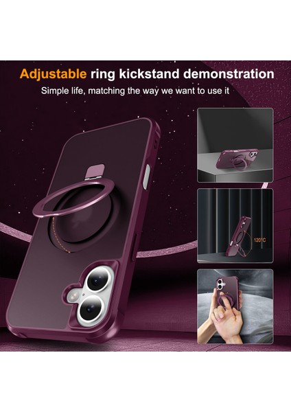 Apple iPhone 16 Plus Telefon Kılıfı (Yurt Dışından)
