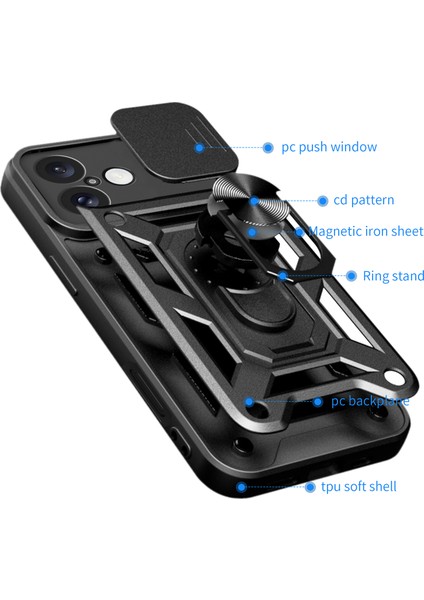 Apple iPhone 16 Telefon Kılıfı (Yurt Dışından)