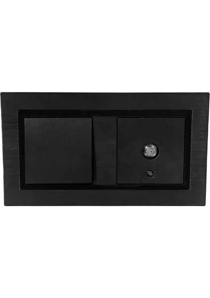 Quantum Siyah Anahtar+Uydu Tv Televizyon prizi 2'li Set (ovivo)