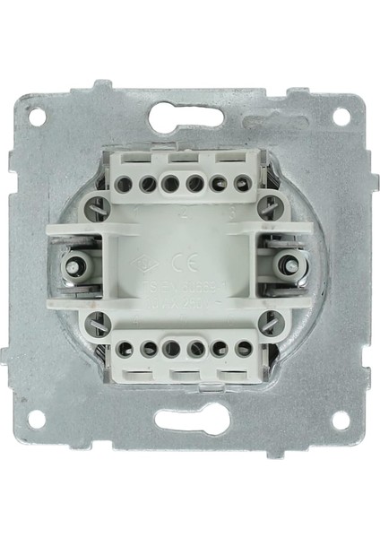 Quantum Siyah Komütatör (İkili Anahtar) (ovivo) Çerçeve Dahildir fiyatları