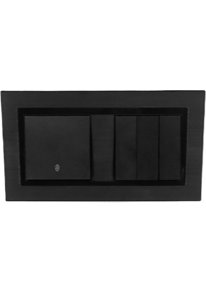 Quantum Siyah Vaviyen+3'Lü Anahtar 2'li Set (ovivo)