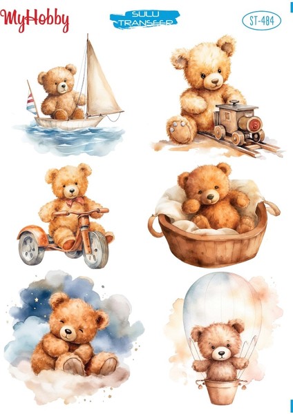 Myhobby Sulu Transfer ST-484 25X35 cm