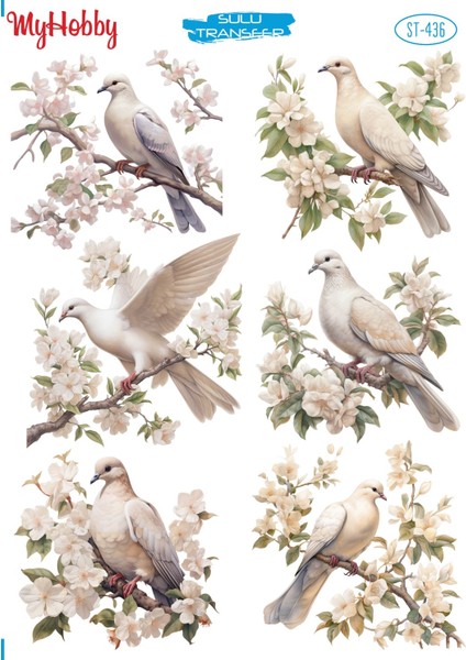 Myhobby Sulu Transfer ST-436 25X35 cm