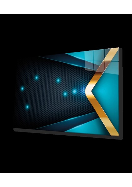 Teknoo- Geometrik Mimari Cam Tablo