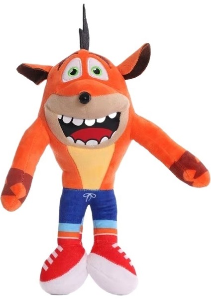 26 cm Cadılar Bayramı Bebek Crash Bandicoot Çılgın Üçleme Peluş Oyuncak Serin Dönüşen Kurt Bebek (Yurt Dışından)