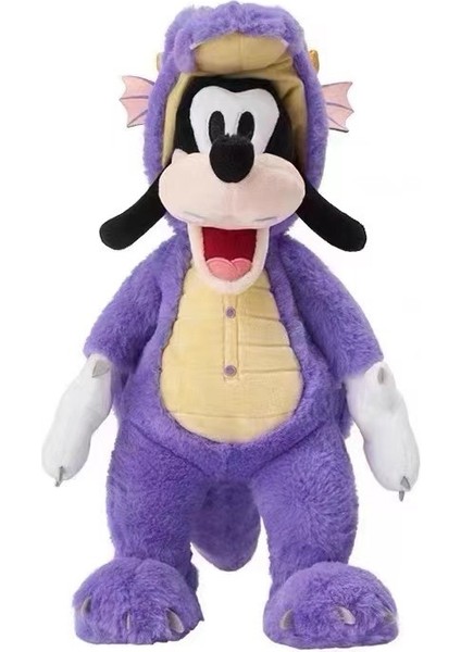 Yeni Cadılar Bayramı Mor Ejderha Goofy Sevimli Karikatür Peluş Oyuncak Bebek (Yurt Dışından)