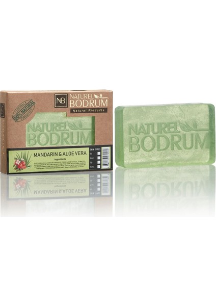 Bodrum  Mandalina & Aloe Vera Gliserinli Doğal Sabun 100 gr