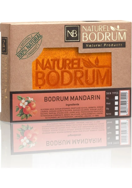 Bodrum Mandalina Gliserinli Doğal Sabun 100 gr