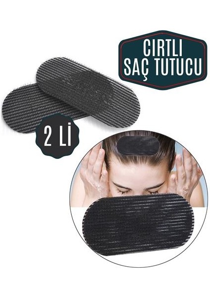 Saç Tutucu Cırt Bant 2 Adet