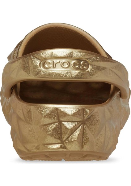 Classic Metallic Geometric Clog Unısex Terlik CR210002-CRC.710