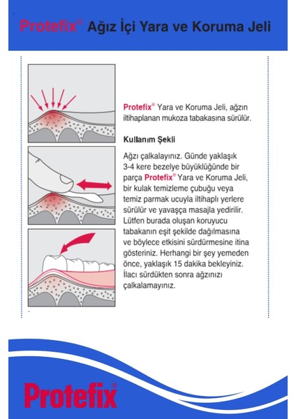 Ağız İçi ve Jeli 10 gr