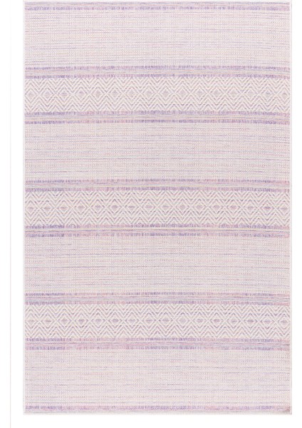 Vivaldi Lila Pembe Halı Kilim Salon Oturma Odası Yolluk Yatak Odası Koridor Halısı A0057A