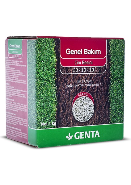 Onarım Çim Tohumu 1 kg - Genta Genel Bakım Çim Gübresi 1 kg - Çim Onarım Paketi fiyatları