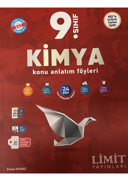 9. Sınıf Kimya Konu Anlatım Föyleri - Osman Duvarcı