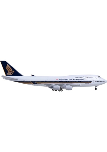 1/160 Ölçekli Singapore Airlines Airbus A380 Model Uçak