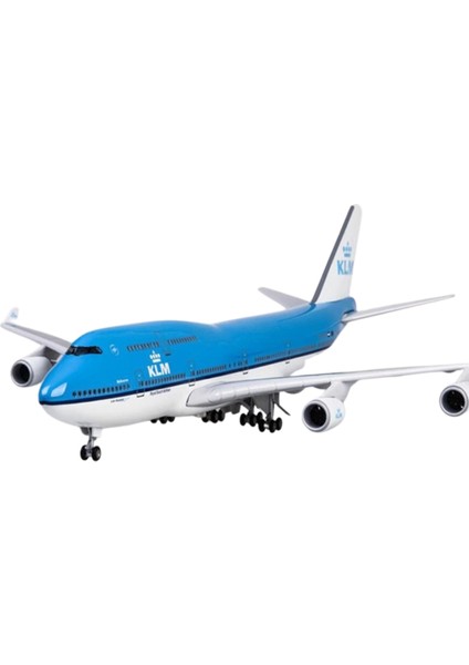 1/150 Ölçekli Klm Royal Dutch Boeing 747 Model Uçak