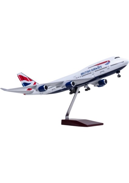 1/150 Ölçekli British Airways Boeing 747 Model Uçak