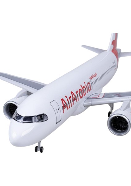 1/80 Ölçekli Air Arabia Airbus A320 Neo Model Uçak