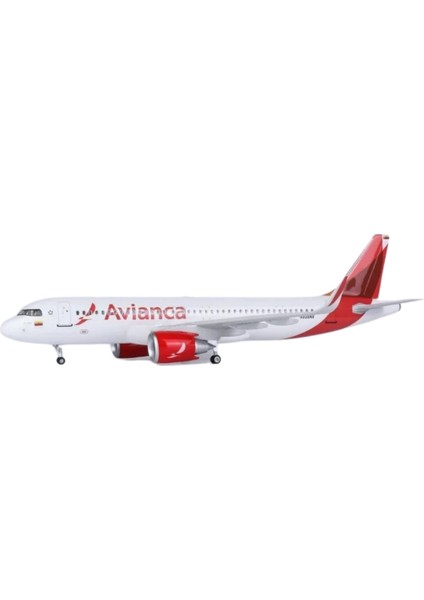 1/80 Ölçekli Avianca Airbus A320 Neo Model Uçak