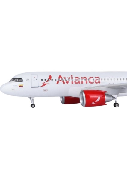 1/80 Ölçekli Avianca Airbus A320 Neo Model Uçak