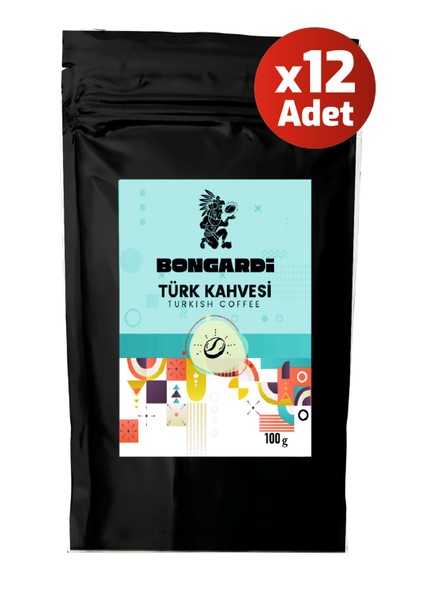 Türk Kahvesi Orta Kavrulmuş 12 x 100 g