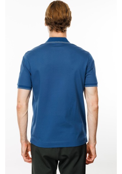 Erkek Polo Yaka Yakası Fermuarlı T-Shirt Parlement indirimleri