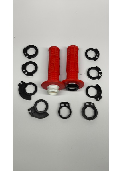 Kilitli Elcik 22MM Yumuşak Silikon Kırmızı fiyatları