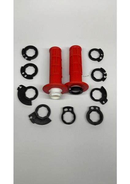 Kilitli Elcik 22MM Yumuşak Silikon Kırmızı modelleri