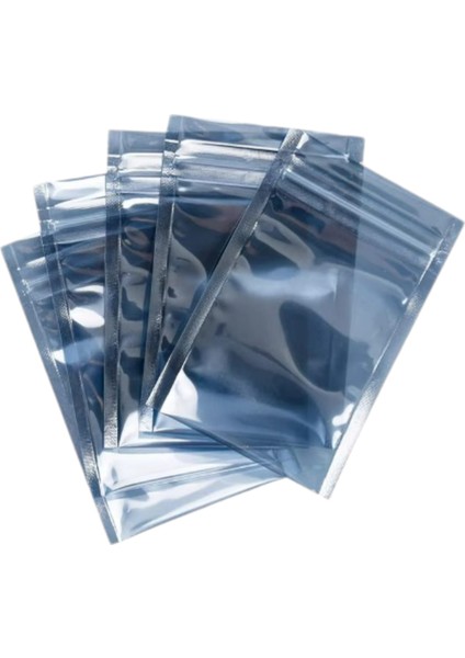 Antistatik Kilitli ve Şeffaf Esd Poşet - 100 Adet - 18X26CM