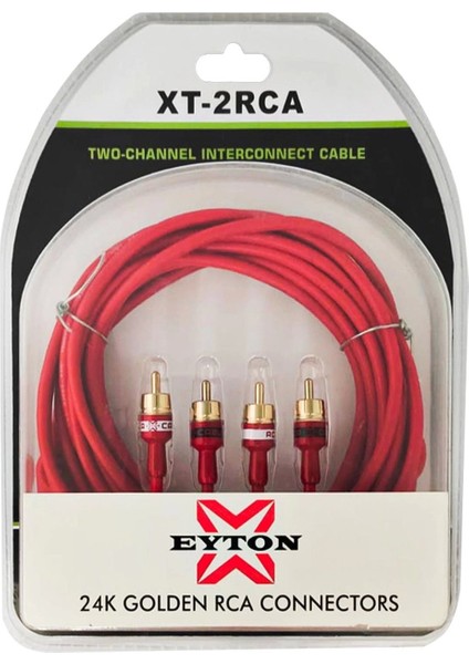 Xt-2rca Anfi Kablosu 2rca 2rca 5mt