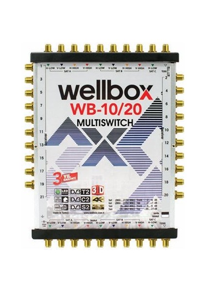 Wb WXM-1020 10/20 Multıswıtch Sonlu-Kaskatlı;class