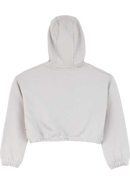 Baskılı Kadın Gri Sweatshirt BRB4WG-SWT6044 fiyatları